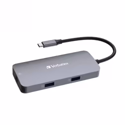Verbatim CMH-05 USB Type-C 5000 Mbit/s Argent - Vue supplémentaire 4