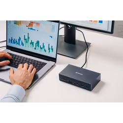 Verbatim CDS-17 Avec fil USB 3.2 Gen 1 (3.1 Gen 1) Type-C Noir, Gris - Vue supplémentaire 10