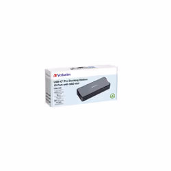 Verbatim CDS-15S Avec fil USB 3.2 Gen 1 (3.1 Gen 1) Type-C Noir, Gris - Vue supplémentaire 4