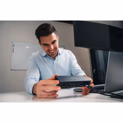 Verbatim CDS-15S Avec fil USB 3.2 Gen 1 (3.1 Gen 1) Type-C Noir, Gris - Vue supplémentaire 7