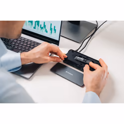 Verbatim CDS-15S Avec fil USB 3.2 Gen 1 (3.1 Gen 1) Type-C Noir, Gris - Vue supplémentaire 9