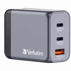 Verbatim GNC-65, Intérieure, Secteur, 20 V, Noir, Gris