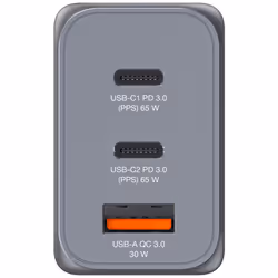 Verbatim GNC-65 Universel Noir, Gris Secteur Charge rapide Intérieure