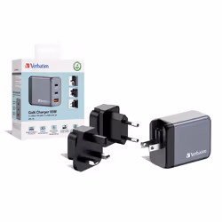 Verbatim GNC-65 Universel Noir, Gris Secteur Charge rapide Intérieure - Vue supplémentaire 4