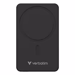 Verbatim Charge 'n' Go Essentials, 5000 mAh, Quick Charge 3.0, Recharge sans fil, 35 W, Noir