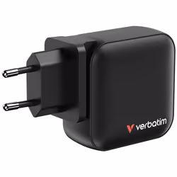 Verbatim Mini GaN Charger 100W Universel Noir Secteur Charge rapide Intérieure - Vue supplémentaire 6