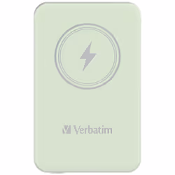 Verbatim Charge 'n' Go Lithium Polymère (LiPo) 5000 mAh Recharge sans fil Vert