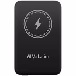 Verbatim Charge 'n' Go, 10000 mAh, Lithium Polymère (LiPo), Quick Charge 3.0, Recharge sans fil, Noir