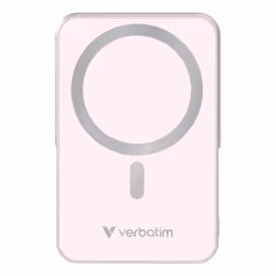 Verbatim Charge 'n' Go Magnetic Wireless Lithium Polymère (LiPo) 10000 mAh Recharge sans fil Rose - Vue supplémentaire 2