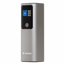 Verbatim 32269, 27000 mAh, Lithium-Ion (Li-Ion), Power Delivery 3.1, Quick Charge 3.0, 3,7 V, 183 W, Gris