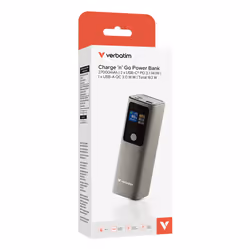 Verbatim 32269 banque d'alimentation électrique Lithium-Ion (Li-Ion) 27000 mAh Gris - Vue supplémentaire 5