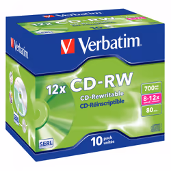 Verbatim CD-RW 12x