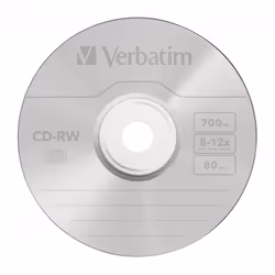 Verbatim CD-RW 12x 700 Mo 10 pièce(s)