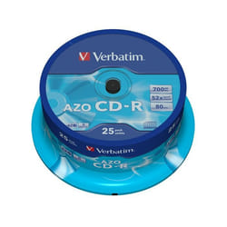 Verbatim CD-R AZO Crystal 700 Mo 25 pièce(s)