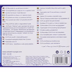 Verbatim 43364, 16x, CD-R, 120 mm, Coffret à bijoux, 1 pièce(s)
