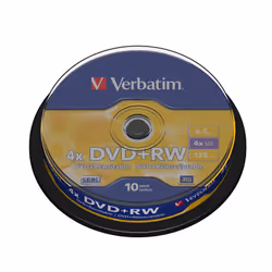 Verbatim DVD+RW Matt Silver
