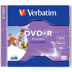Verbatim DVD+R Printable 4,7 Go 1 pièce(s)