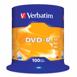Verbatim DVD-R Matt Silver