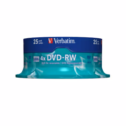 Verbatim DVD-RW Matt Silver