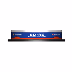 Verbatim BD-RE SL 25GB 2x 10 Pack Spindle, 25 Go, BD-RE, Fuseau, 10 pièce(s)