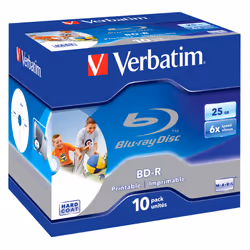 Verbatim BD-R SL 25GB 6x Printable 10 Pack Jewel Case 25 Go 10 pièce(s) - Vue supplémentaire 4
