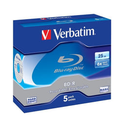 Verbatim 43715 disque vierge Blu-Ray BD-R 25 Go 5 pièce(s)
