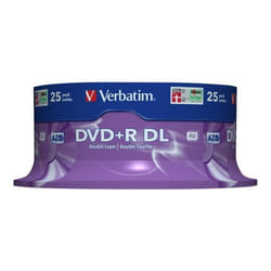 Verbatim DVD+R Double Layer 8x Matt Silver 25pk Spindle 8,5 Go DVD+R DL 25 pièce(s)
