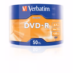 Verbatim 43791 DVD vierge 4,7 Go DVD-R 50 pièce(s) - Vue supplémentaire 4