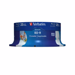 Verbatim 43811, 25 Go, BD-R, 25 pièce(s)