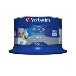 Verbatim 43812 disque vierge Blu-Ray BD-R 25 Go 50 pièce(s)