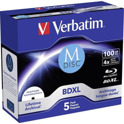 Verbatim 43834 disque vierge Blu-Ray BDXL 100 Go 5 pièce(s)