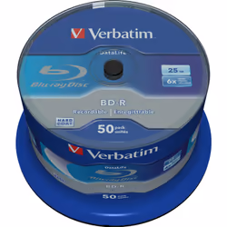 Verbatim Datalife 6x BD-R 25 Go 50 pièce(s)