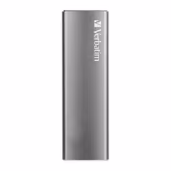 Verbatim Disque SSD externe Vx500 USB 3.1 Gén 2 240 Go, 240 Go, USB Type-C, 3.2 Gen 2 (3.1 Gen 2), 500 Mo/s, Argent