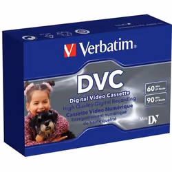 Verbatim Digital Video Cassette 60 Min Single, 60 min, 1 pièce(s)