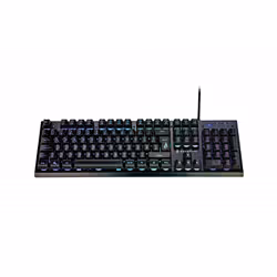 Verbatim KingPin X2, Avec fil, USB, Clavier à membrane, QWERTZ, LED RGB, Noir