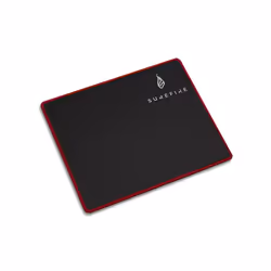 SureFire Silent Flight 320 Tapis de souris de jeu Noir, Rouge - Vue supplémentaire 6