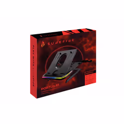 SureFire PORTUS X1 Supports de Laptop Noir 17.3" - Vue supplémentaire 4