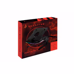 SureFire PORTUS X2 Supports de Laptop Noir 43,9 cm (17.3") - Vue supplémentaire 4