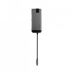 Verbatim 49142 station d'accueil USB 3.2 Gen 1 (3.1 Gen 1) Type-C Noir, Argent