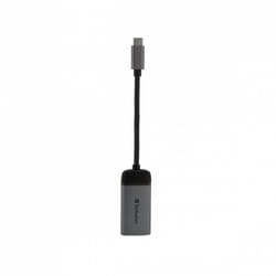 Verbatim 49143 câble vidéo et adaptateur 0,1 m USB Type-C HDMI Noir, Argent
