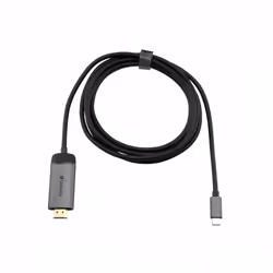 Verbatim 49144 câble vidéo et adaptateur 1,5 m USB Type-C HDMI Noir, Argent - Vue supplémentaire 4