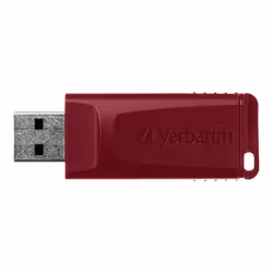 Verbatim Clé USB - Multipack de 32 Go, 32 Go, USB Type-A, 2.0, Slide, 8 g, Bleu, Rouge