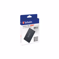 Verbatim Vi550 S3 SSD 128GB, 128 Go, 2.5", 520 Mo/s, 6 Gbit/s