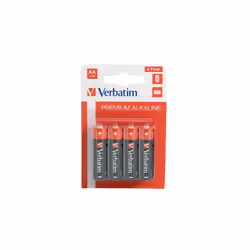 Verbatim 49503, Batterie à usage unique, AA, 1,5 V, 8 pièce(s), -18 - 50 °C, 50,5 mm