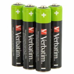 Verbatim 49514 pile domestique Batterie rechargeable AAA Hybrides nickel-métal (NiMH)