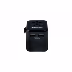 Verbatim 49543 adaptateur prise d'alimentation Universel Noir
