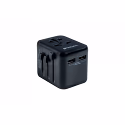 Verbatim 49543 adaptateur prise d'alimentation Universel Noir - Vue supplémentaire 5