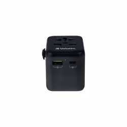Verbatim 49544 adaptateur prise d'alimentation Universel Noir - Vue supplémentaire 12