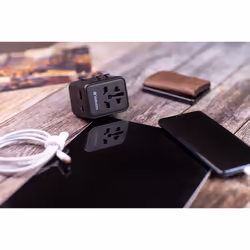 Verbatim 49544 adaptateur prise d'alimentation Universel Noir - Vue supplémentaire 16