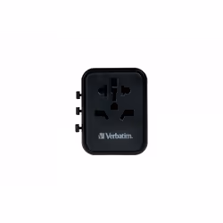 Verbatim 49544 adaptateur prise d'alimentation Universel Noir - Vue supplémentaire 4